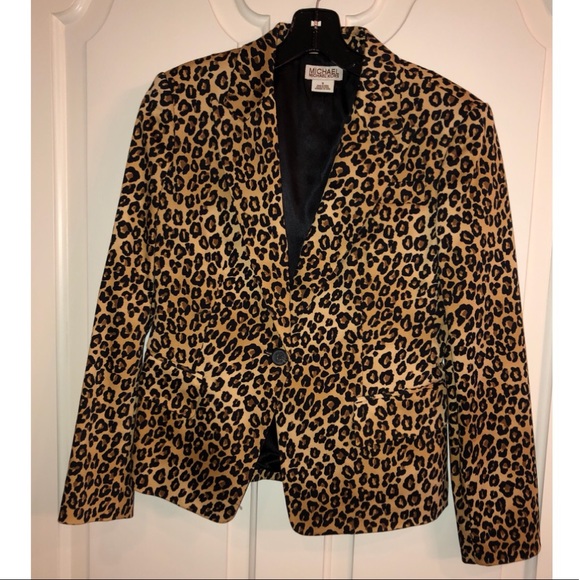 MICHAEL Michael Kors Jackets & Blazers - Michael Kors New Leopard Print Blazer